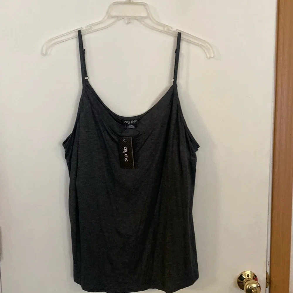 NWT city chic size large/20 camisole pajama top